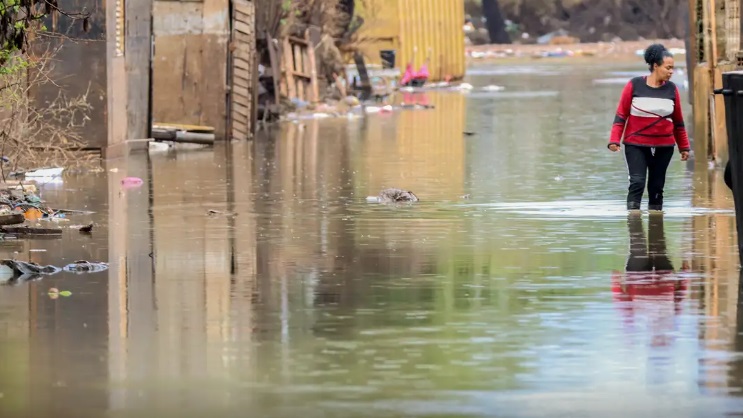 Rio Grande do Sul voltou a ser atingido por chuvas (Foto: Bruno Peres/Agência Brasil)