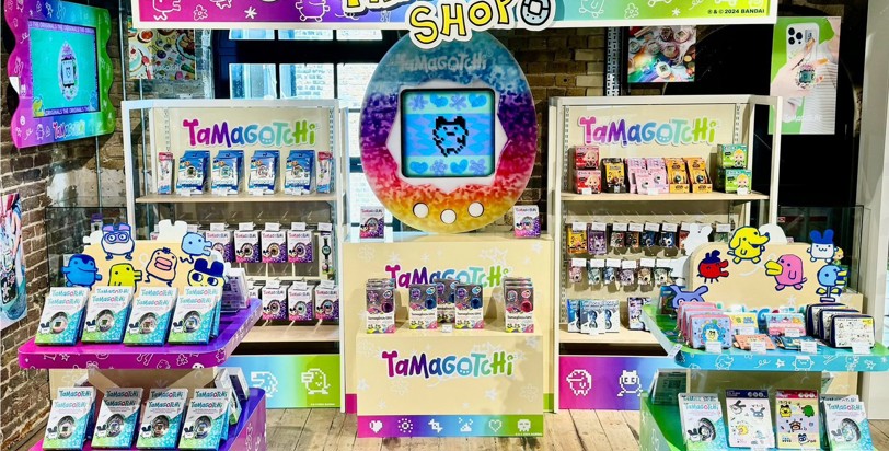 Loja Tamagotchi, no Camden Market, em Londres (Divulgação)