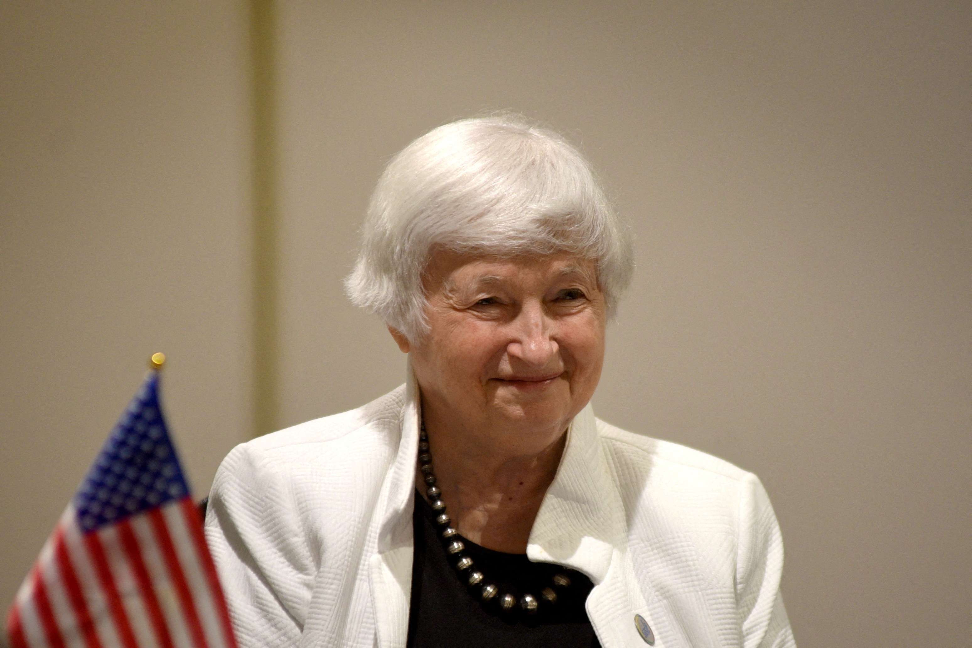 A secretária do Tesouro dos Estados Unidos, Janet Yellen - 25/07/2024 (Foto: Tita Barros/Reuters)