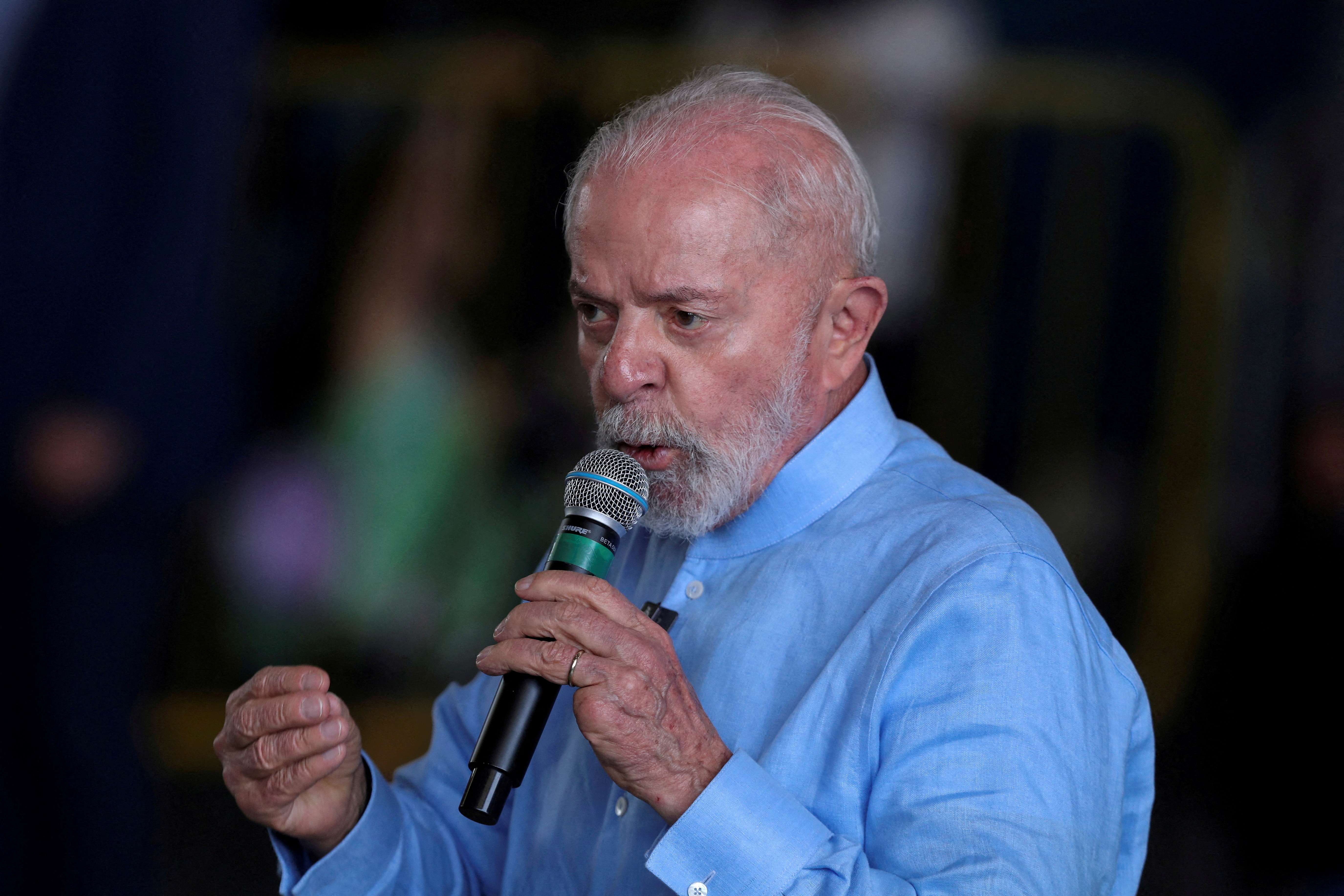 O presidente Luiz Inácio Lula da Silva em Guarulhos - 06/10/2024 (Foto: Carla Carniel/Reuters)