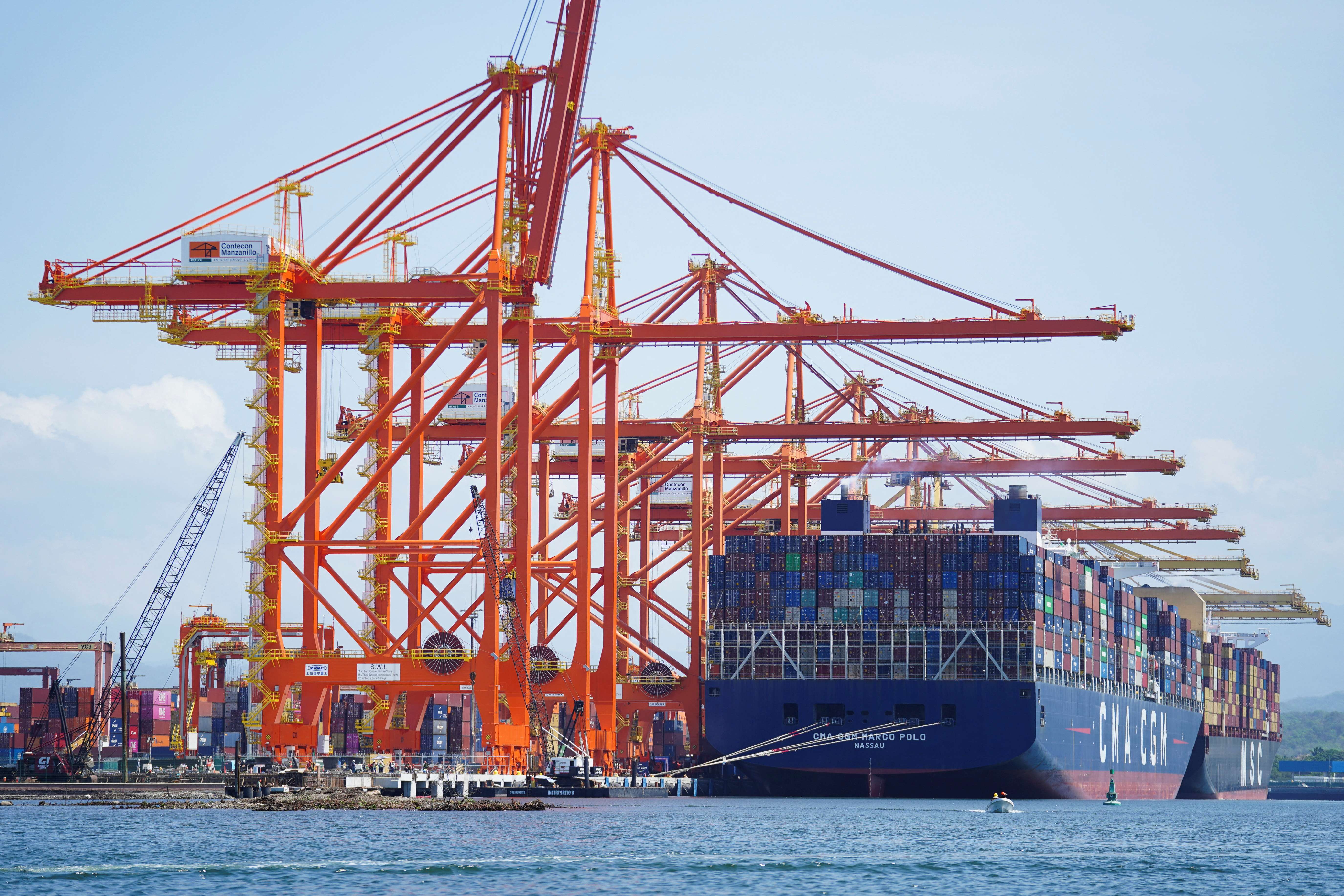 Porto de Manzanillo, no México - 07/2024 (Foto: Toya Sarno Jordan/Reuters)