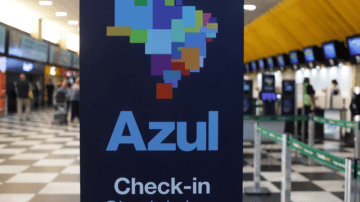 Check-in da Azul em Congonhas