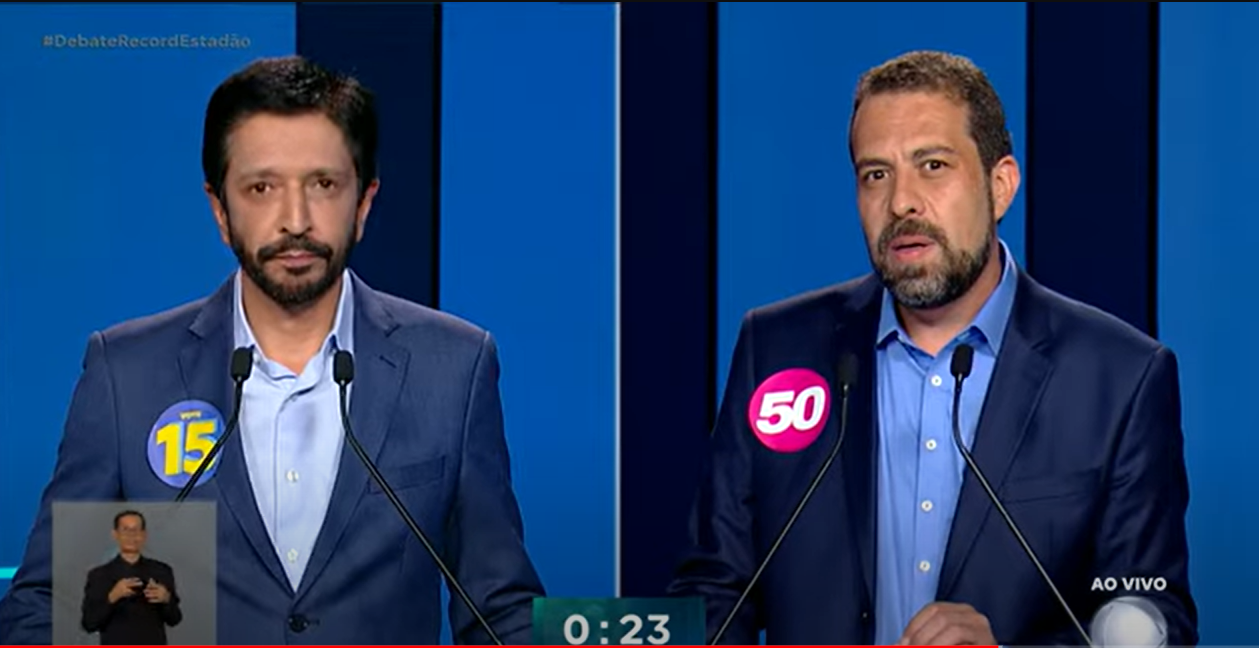 Boulos diz em debate que ‘mãe’ do apagão em SP é a Enel e ‘pai’ é Nunes