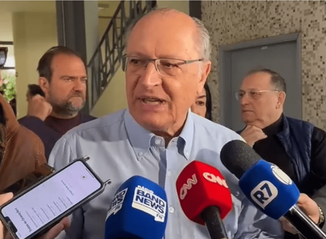 Vice-presidente Geraldo Alckmin diz que votou em Boulos por “mudança”