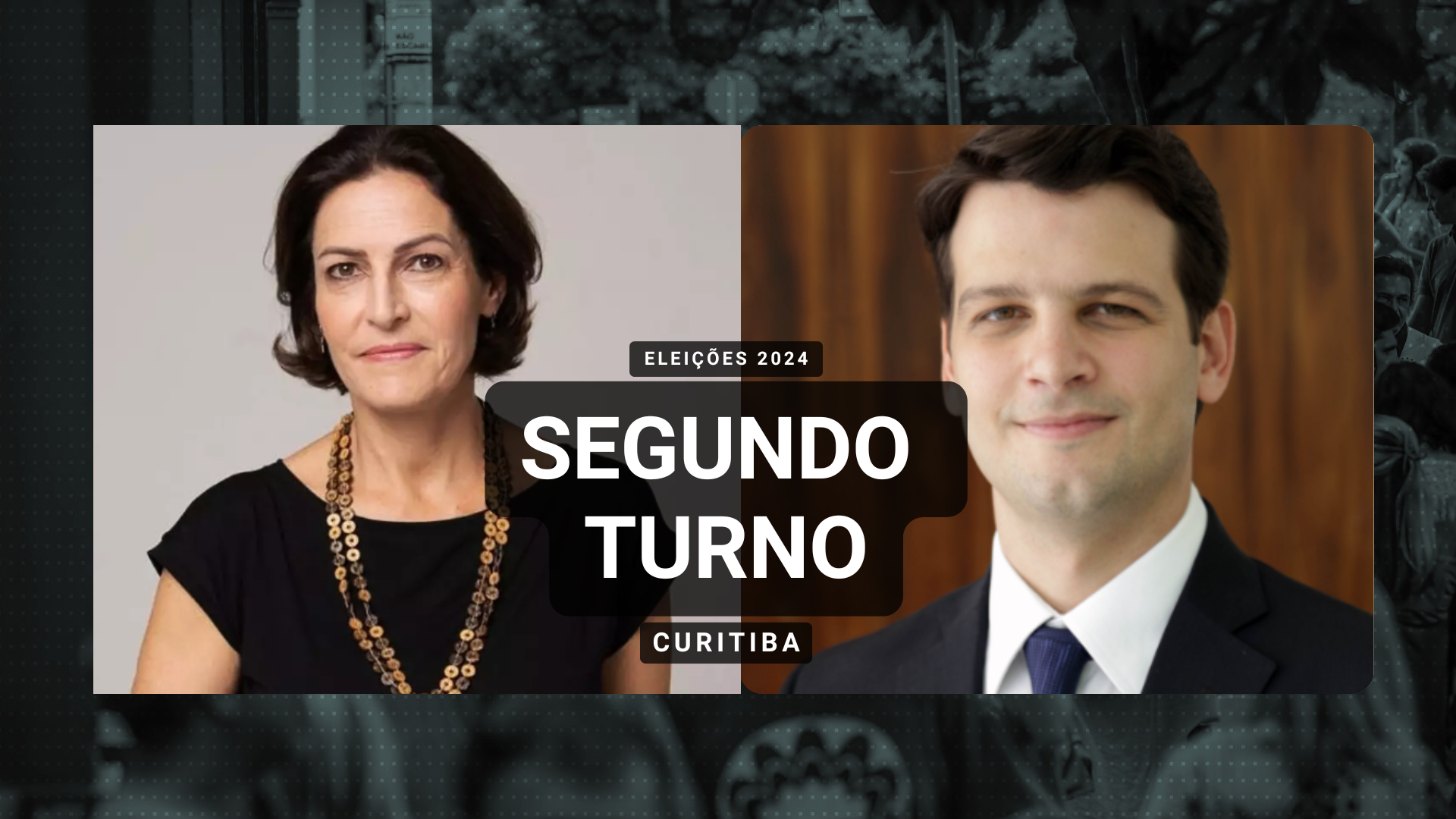 AtlasIntel: Em Curitiba, Eduardo Pimentel Tem 51,4%, E Cristina Graeml, 43%