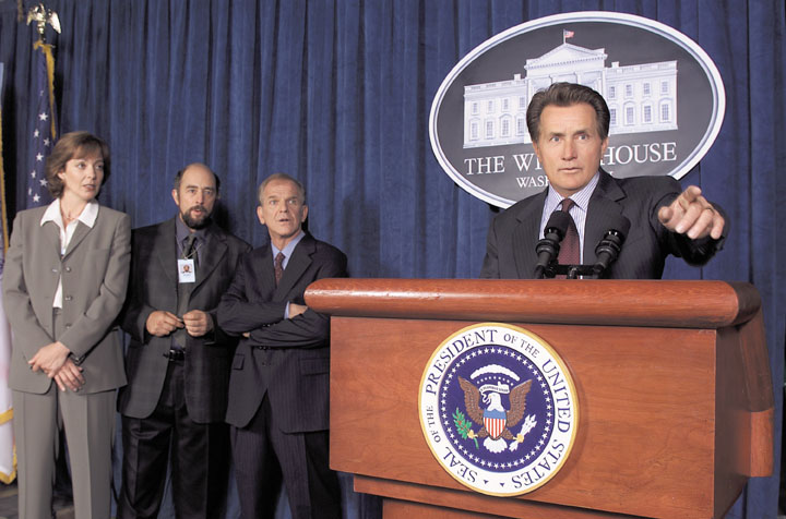 Cena da série The West Wing, protagonizada por Martin Sheen (Foto: Reprodução do Instagram/@thewestwing_tv)