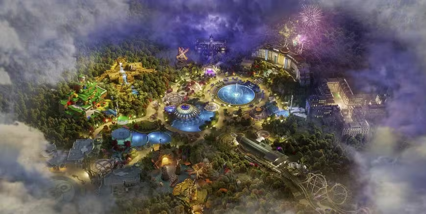 Epic Universe, novo parque temático da Universal em Orlando (Divulgação)