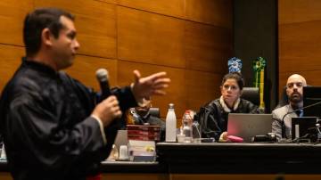 Julgamento do caso Marielle Franco terminou com as condenações de Ronnie Lessa e Élcio Queiroz (Foto: Bruno Dantas/TJRJ)