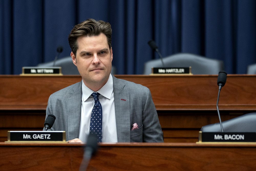 Matt Gaetz (Stefani Reynolds/Bloomberg)