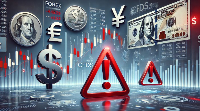 Alerta sobre operações em Forex e CFDs