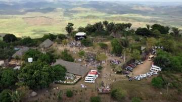 Serra da Barriga, em União dos Palmares (AL) (Foto: Agência Alagoas)