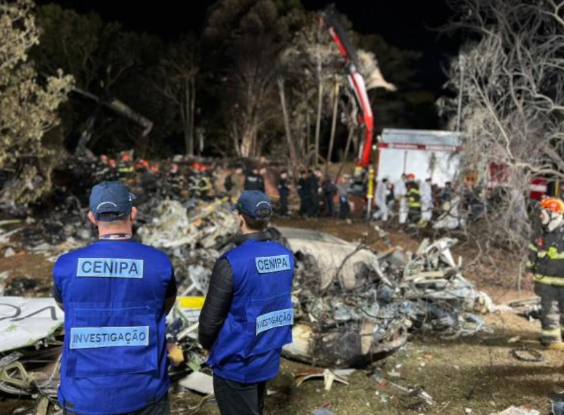 Acidente com avião da Voepass matou 62 pessoas (Foto: Divulgação/Cenipa)