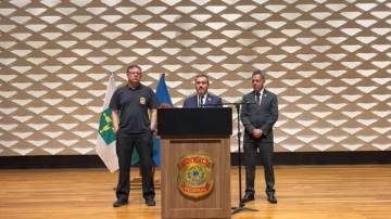 Andrei Rodrigues, diretor-geral da Polícia Federal, deu detalhes sobre explosões na Praça dos Três Poderes (Foto: Reprodução/PF)