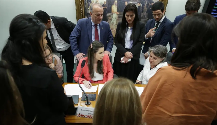 A presidente da CCJ da Câmara, deputada Caroline de Toni (PL-SC) (Foto: Lula Marques/Agência Brasil)