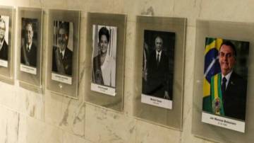 Galeria de ex-presidentes da República (Foto: Reprodução)