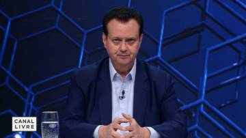 Gilberto Kassab, presidente nacional do PSD (Foto: Reprodução/TV Bandeirantes)