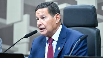 General Hamilton Mourão (Republicanos-RS), senador e ex-vice-presidente da República (Foto: Geraldo Magela/Agência Senado)