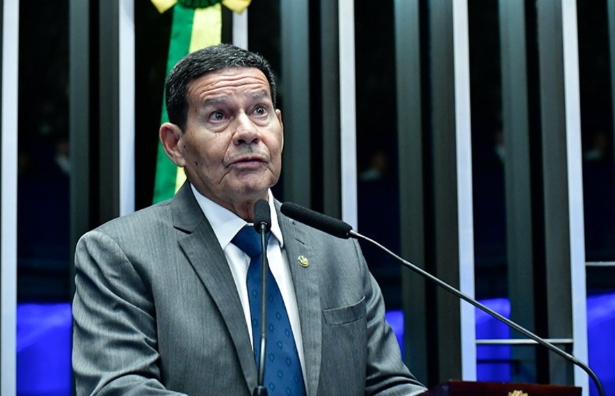 Hamilton Mourão, senador pelo Republicanos (Foto: Waldemir Barreto/Agência Senado)