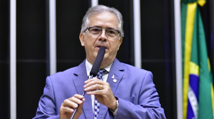 O presidente da Frente Parlamentar do Empreendedorismo (FPE), deputado Joaquim Passarinho (PL-PA) (Foto: Zeca Ribeiro/Câmara dos Deputados)