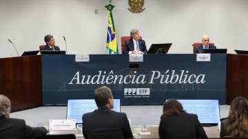 Audiência pública no Supremo Tribunal Federal (STF) (Foto: Gustavo Moreno/STF)