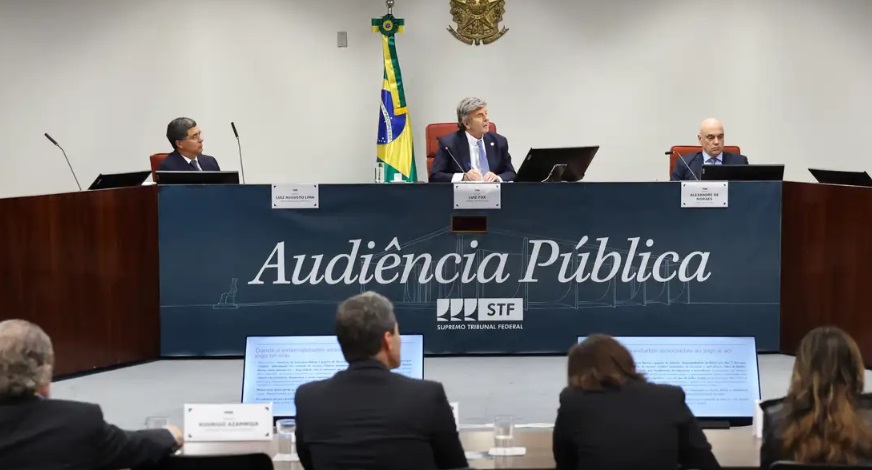 Audiência pública no Supremo Tribunal Federal (STF) (Foto: Gustavo Moreno/STF)