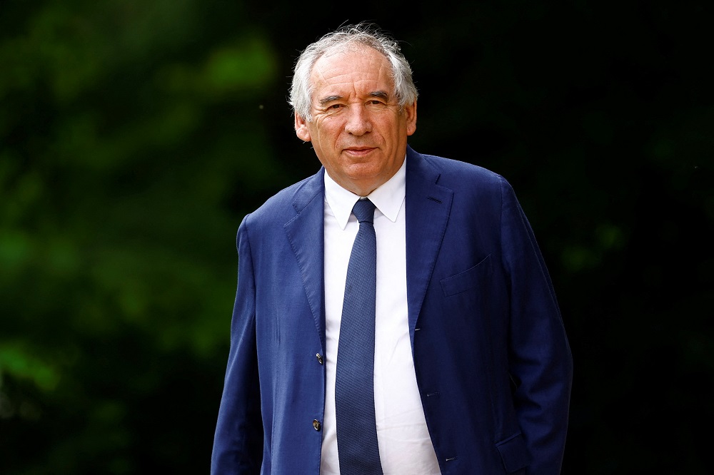 François Bayrou em Paris
 23/8/2024   REUTERS/Abdul Saboor