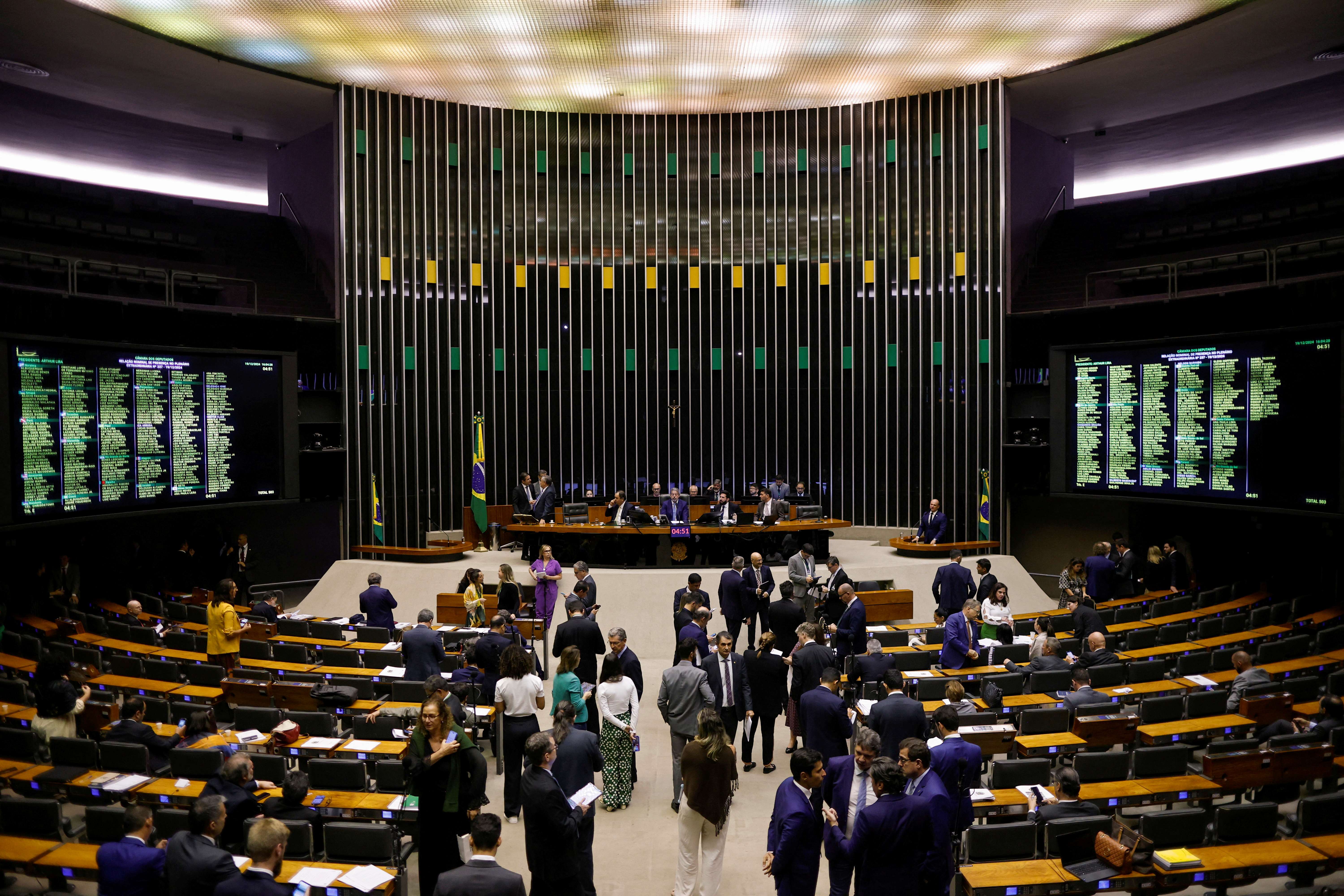 Quais são os poderes dos presidentes da Câmara e do Senado?