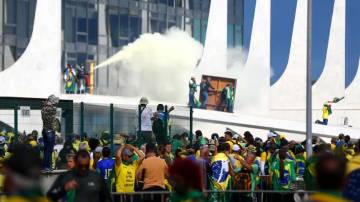 Ataques violentos de 8 de janeiro de 2023 (Foto: Marcelo Câmara/Agência Brasil)