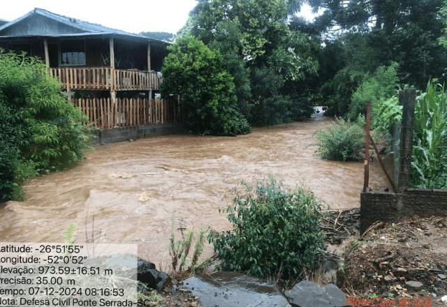 Chuva em Santa Catarina: temporais causam danos em 22 municípios