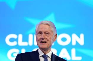 O ex-presidente dos Estados Unidos Bill Clinton, em evento Clinton Global Initiative, em Nova York (Foto: Elizabeth Frantz/Reuters)