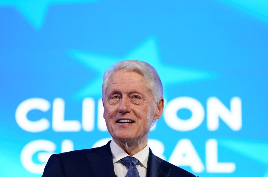 
O ex-presidente dos Estados Unidos Bill Clinton, em evento Clinton Global Initiative, em Nova York (Foto: Elizabeth Frantz/Reuters)