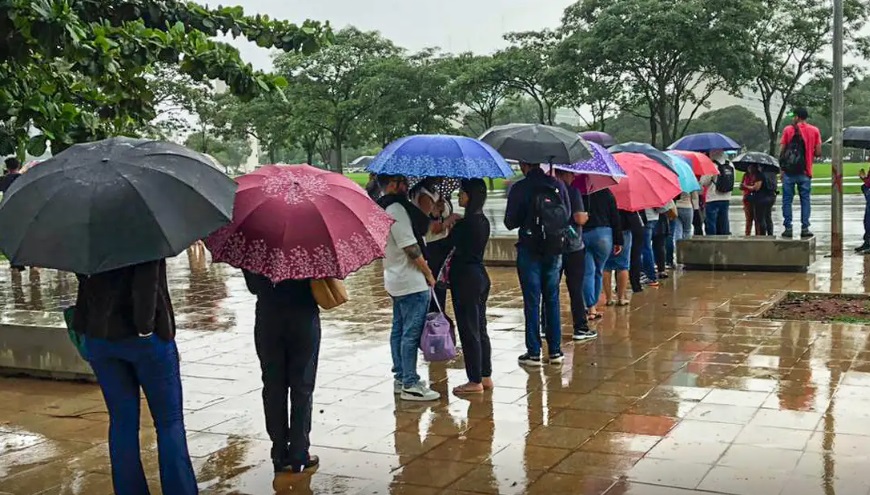 Previsão de chuvas em grande parte do país (Foto: José Cruz/Agência Brasil)