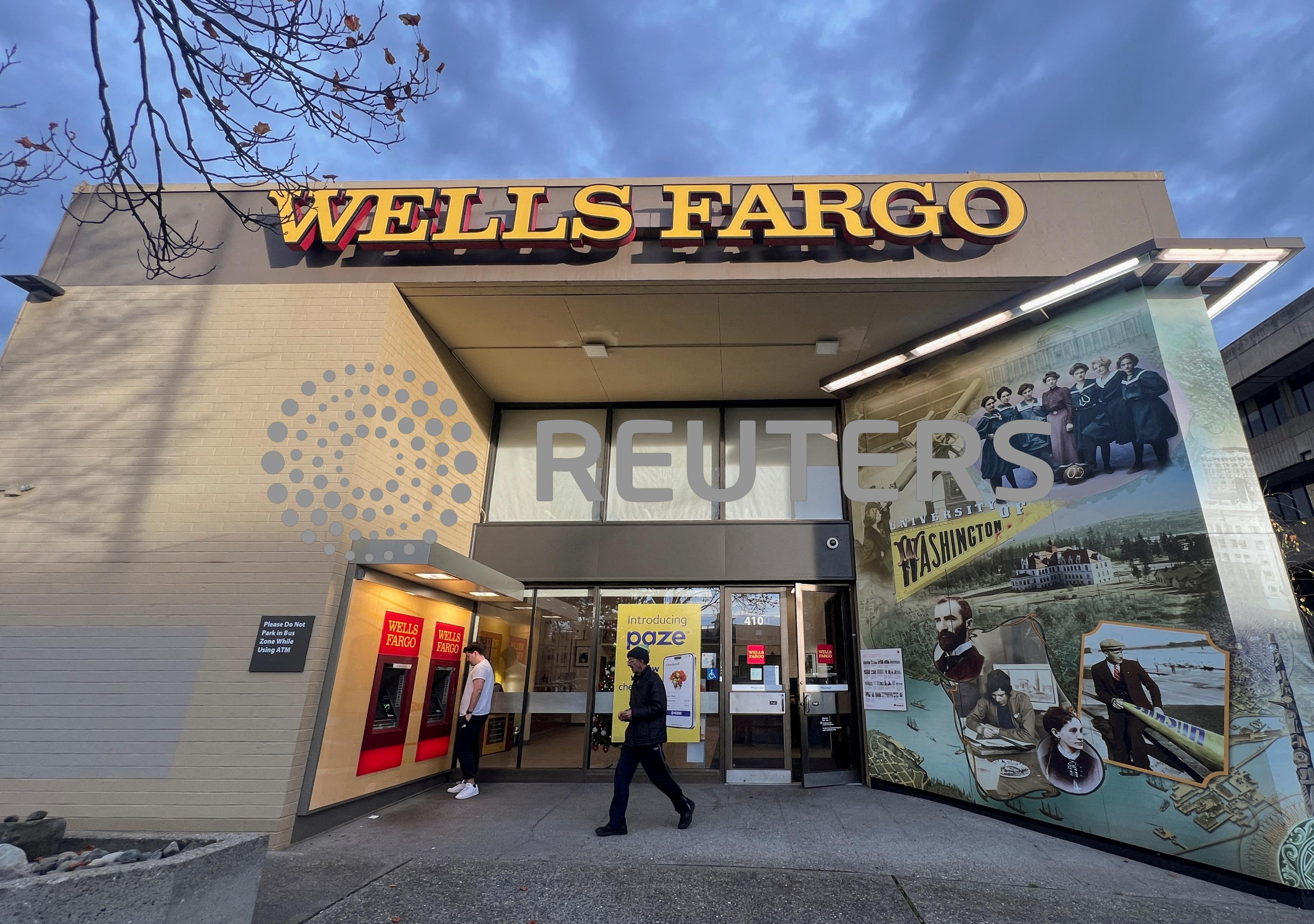 Wells Fargo supera projeção de lucro no 4º tri, a US$ 5,08 bi, mas receita cai