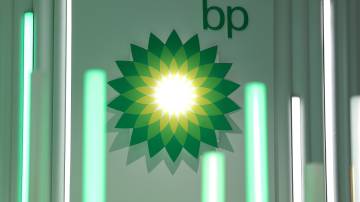 Logo da BP (Christopher Pike/Bloomberg)