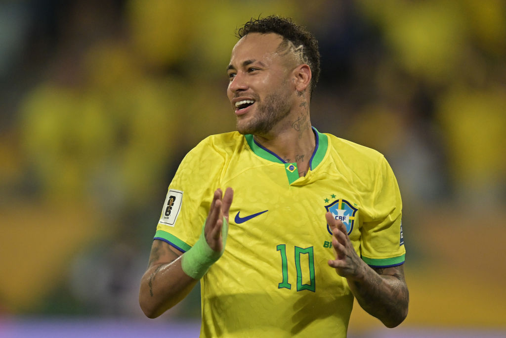 Neymar, camisa 10 da Seleção Brasileira