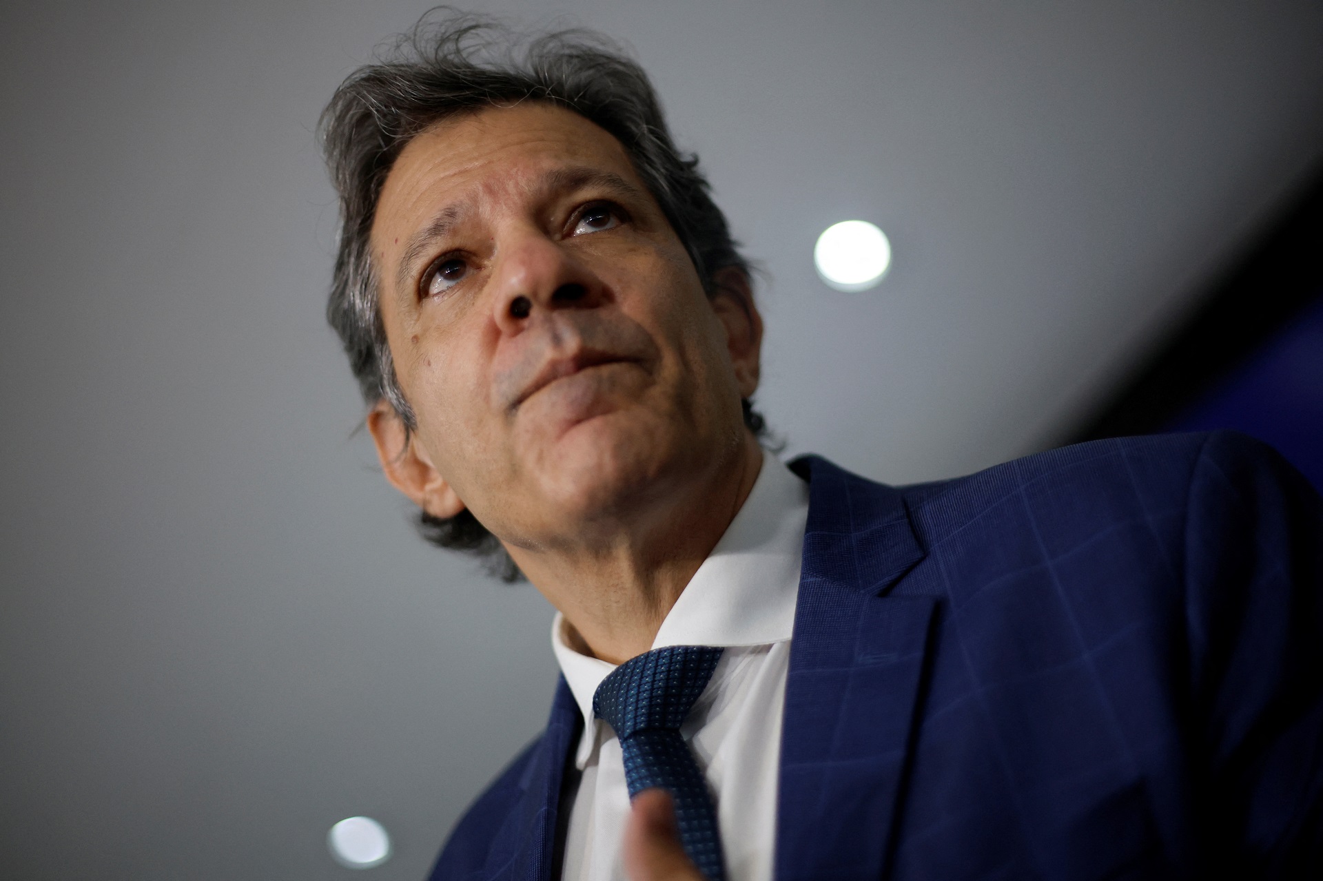 Ministro da Fazenda, Fernando Haddad, no Palácio do Planalto, em Brasília
29/01/2025
REUTERS/Adriano Machado