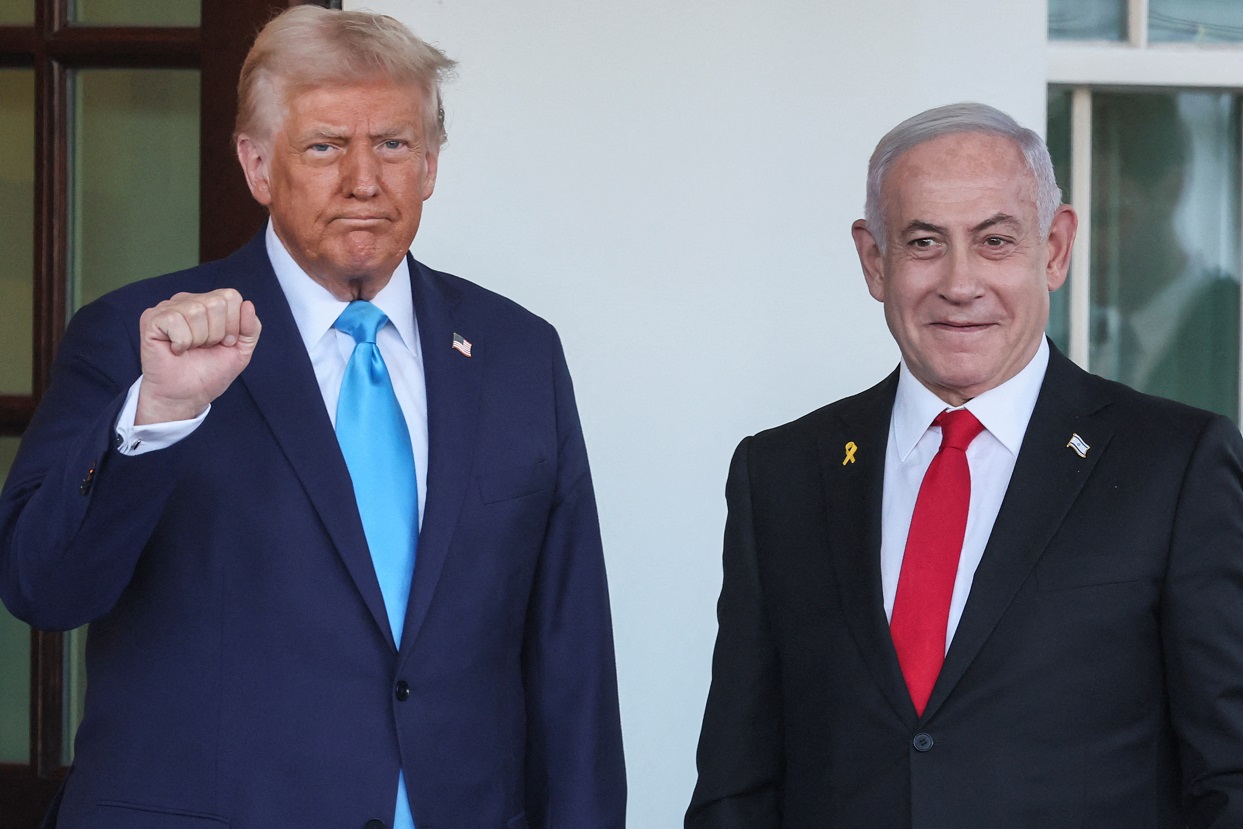 Trump diz que palestinos não têm alternativa a não ser saírem de Gaza