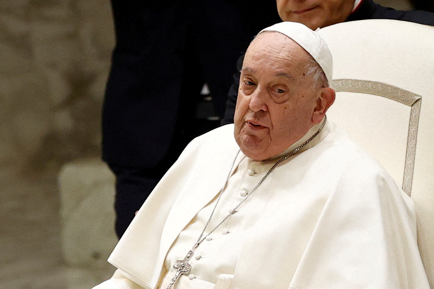 Papa Francisco no Vaticano
 1/2/2025   REUTERS/Ciro De Luca