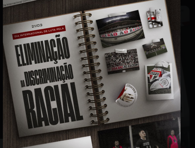 Campanha do SPFC antirracismo (Foto: X/SPFC)