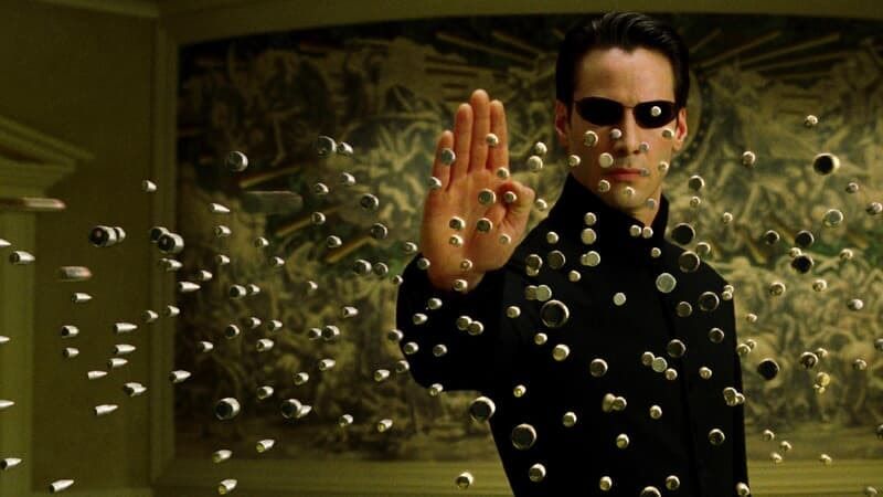 Cena de "Matrix Reloaded" (Foto: Divulgação/Warner Bros)